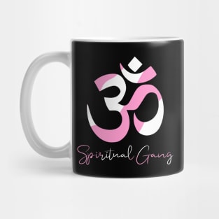 Spiritual Gang with om sign Yoga design Mug